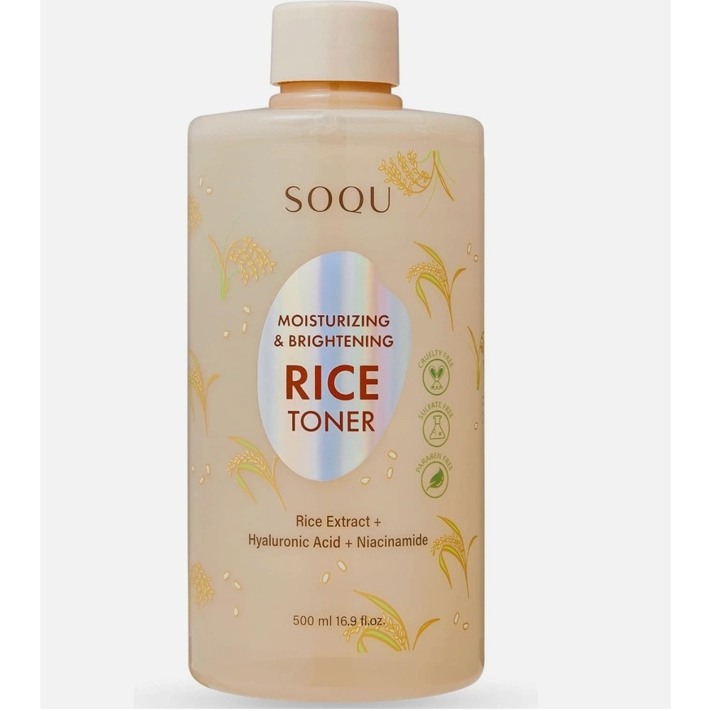 SOQU K-BEAUTY Moisturizing & Brightening Rice Toner